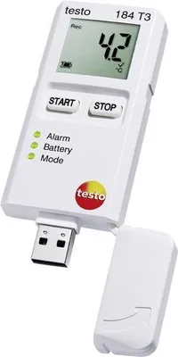 Testo 184 T3 - Záznamník teploty -35 … +70 °C